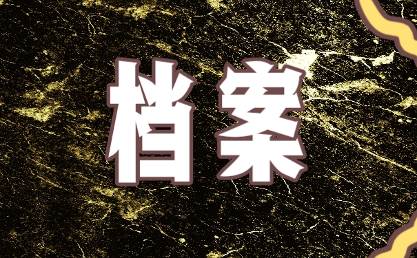 档案