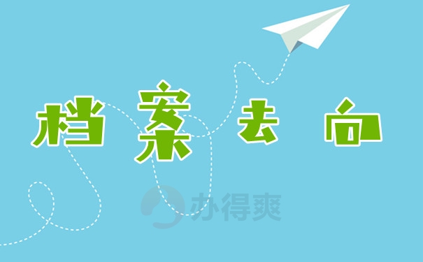 档案去向