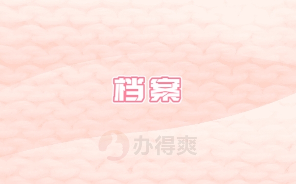档案