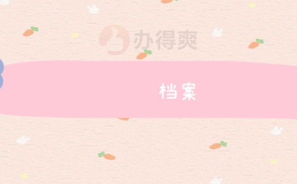 档案