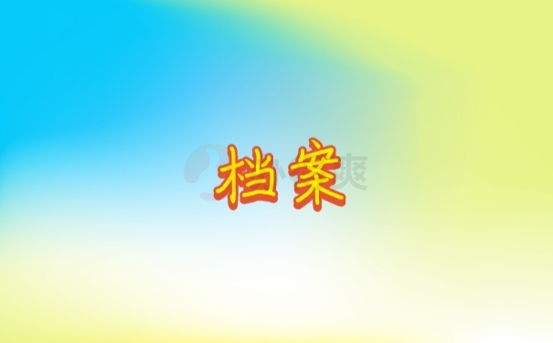档案