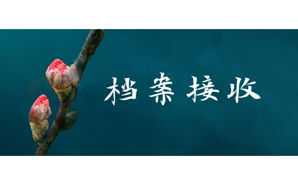 档案接收