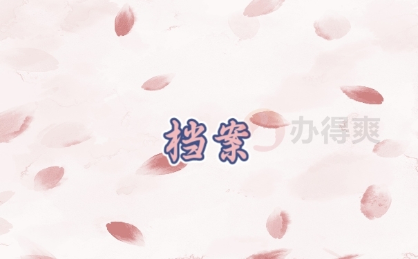 档案