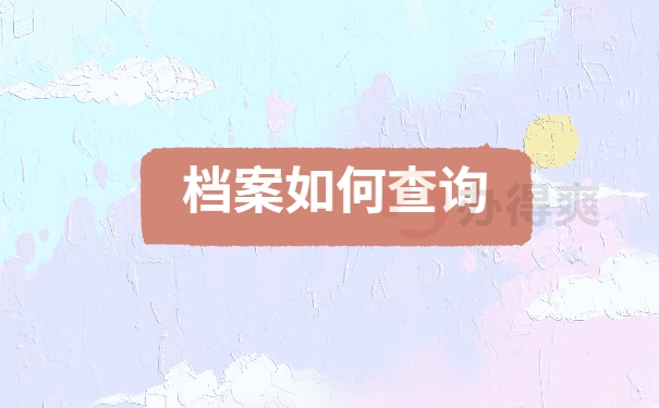 档案查询