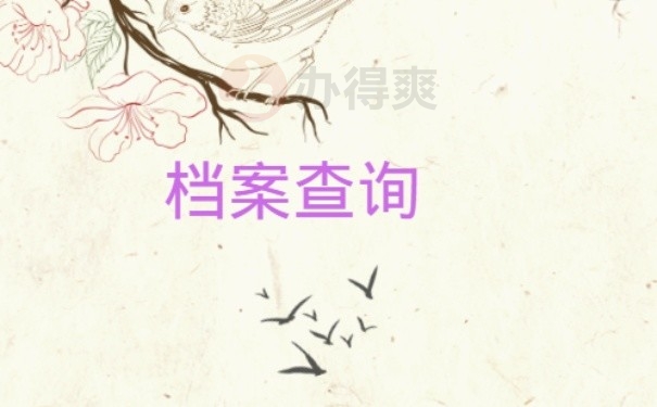 档案查询