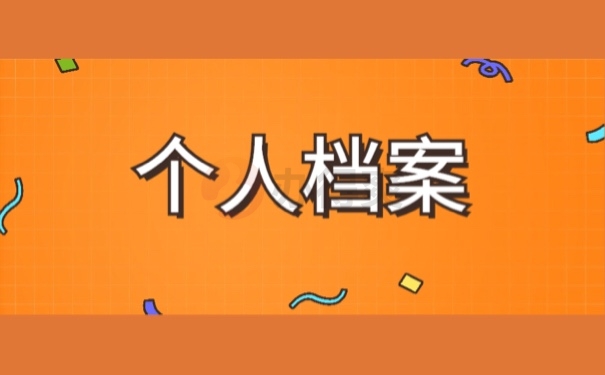 个人档案