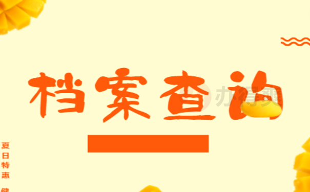 档案查询