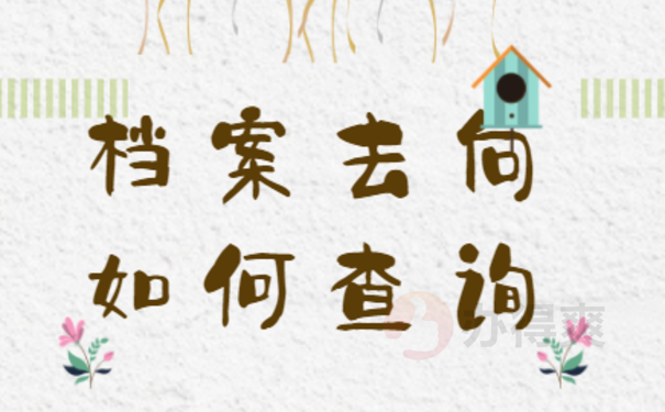 档案去向如何查询