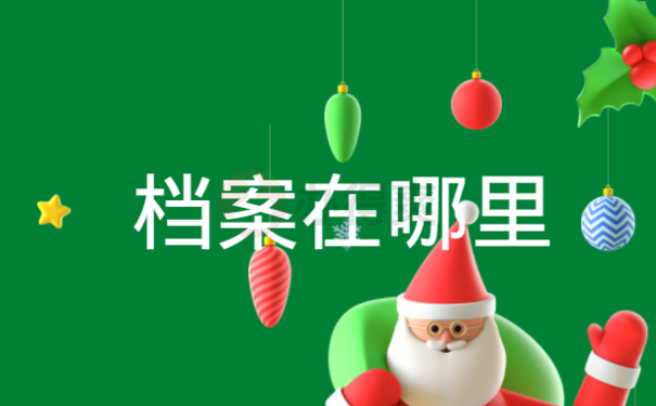 档案在哪里