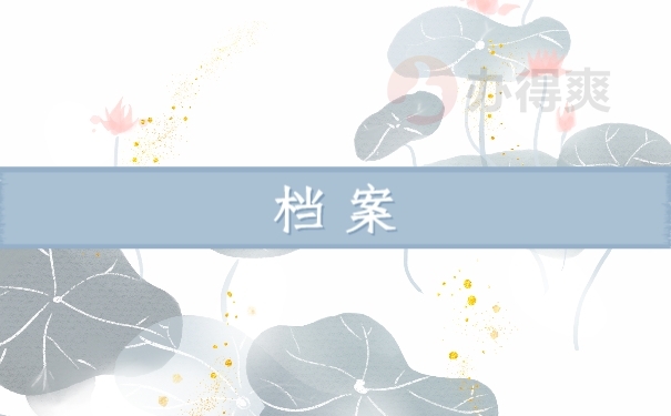 档案