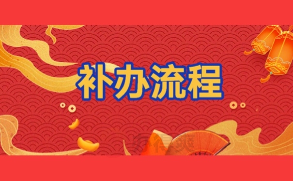 补办流程