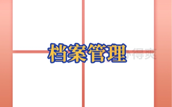 档案