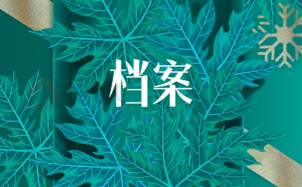 档案