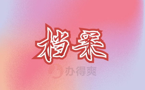 档案