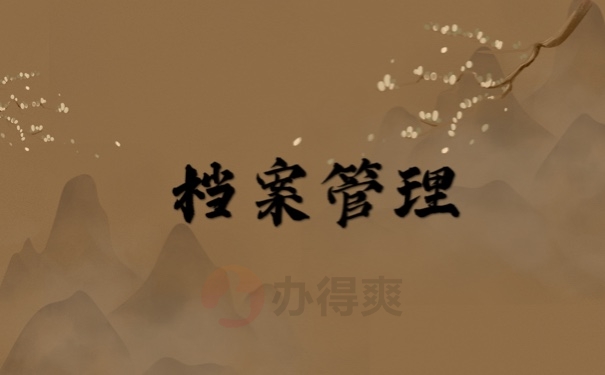 档案