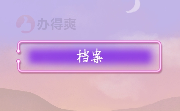 档案