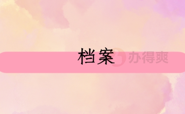 档案