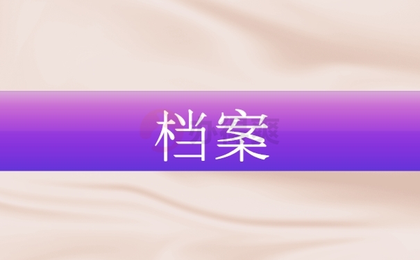 档案