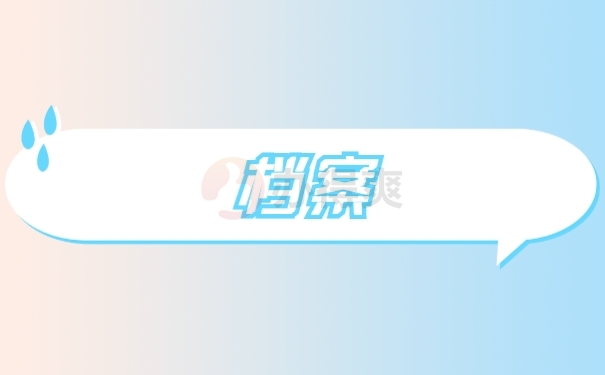 档案