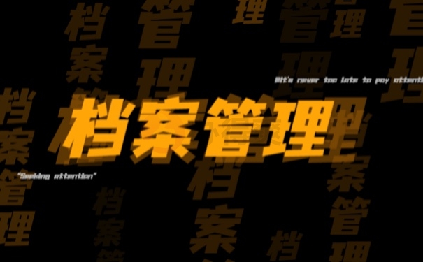 档案