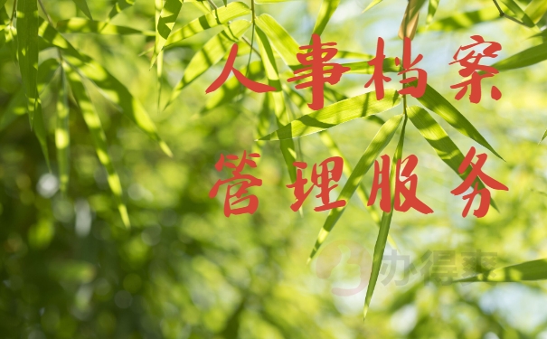 人事档案管理服务