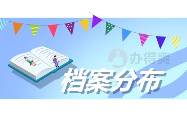 档案分布