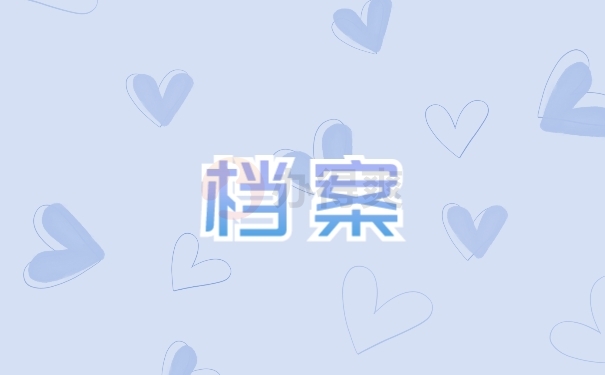 档案