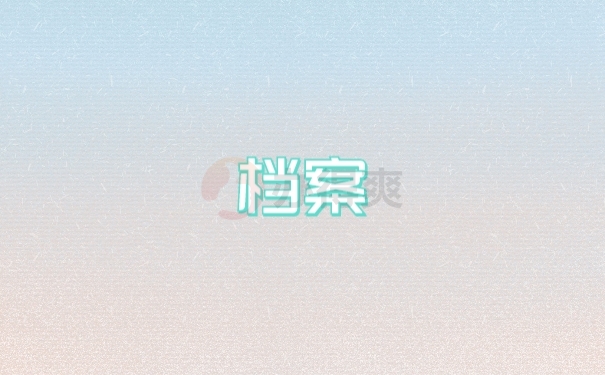 档案