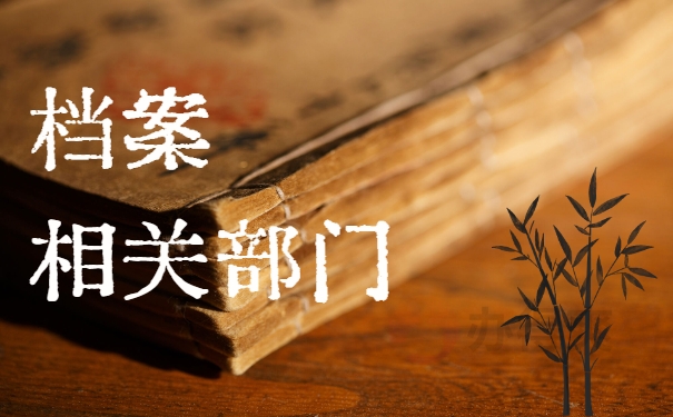 档案相关部门