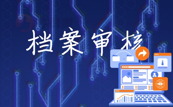 档案审核