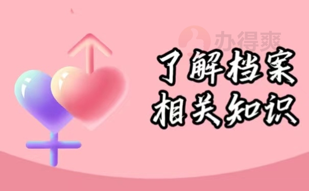 了解档案相关知识