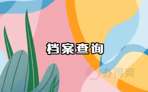 查询档案