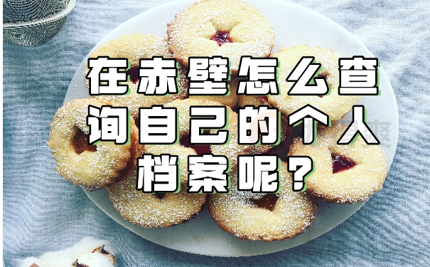 在赤壁怎么查询自己的个人档案呢？在赤壁怎么查询自己的个人档案呢？