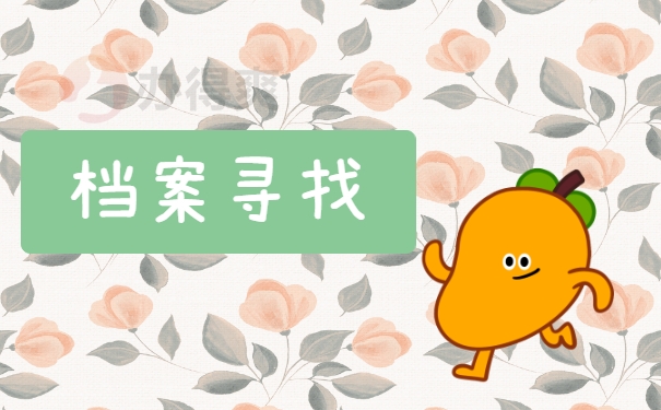 档案寻找