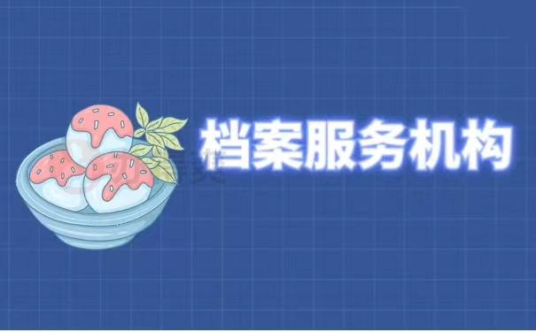 档案服务机构