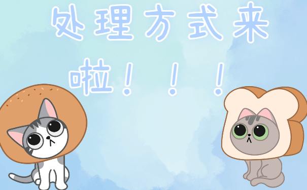 处理方式