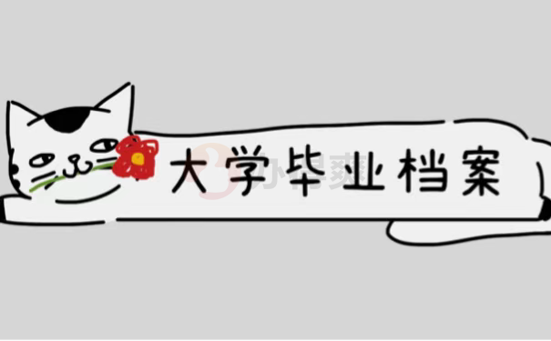 大学毕业档案