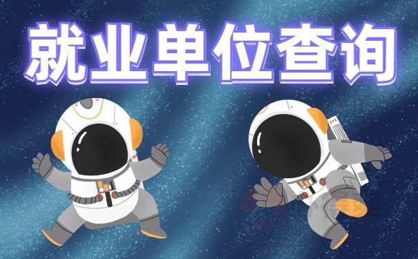 就业单位查询