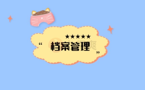 档案管理