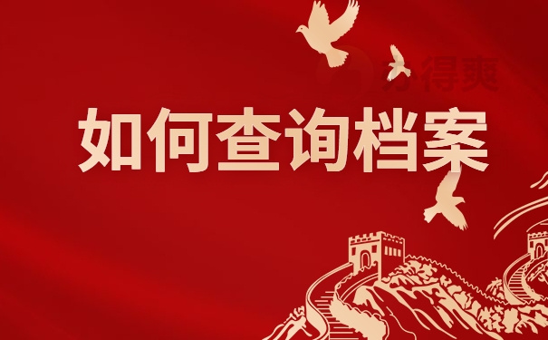如何查询档案
