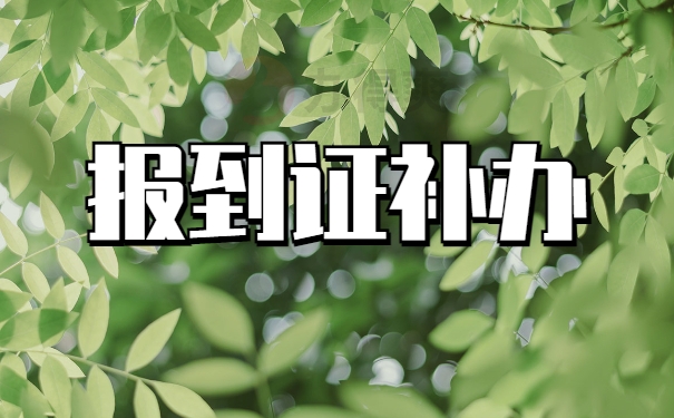 报到证补办