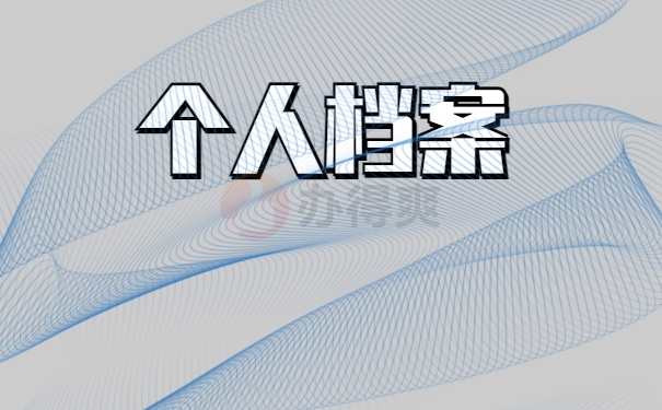 个人档案