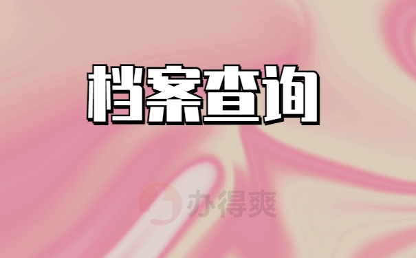 档案查询