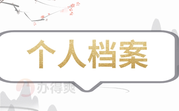 个人档案