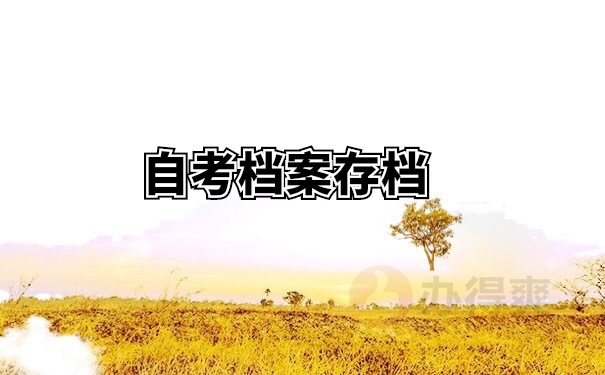 档案存档