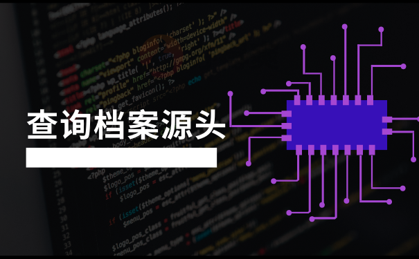 查询档案源头