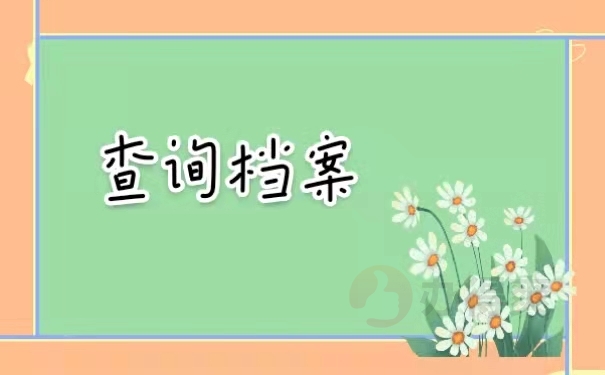 查询档案