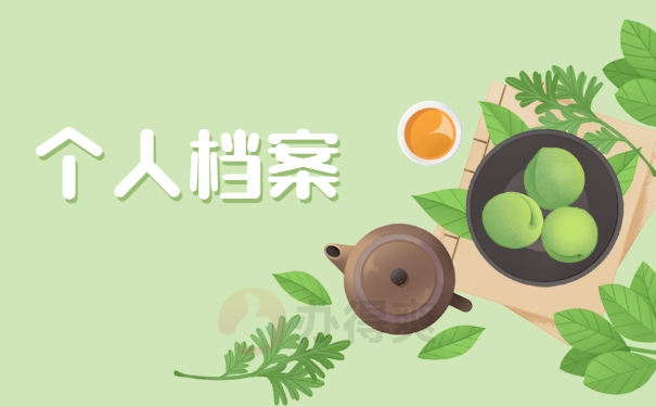 个人档案