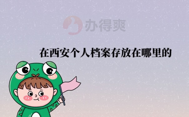 档案存放地方查询
