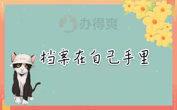 档案在自己手里